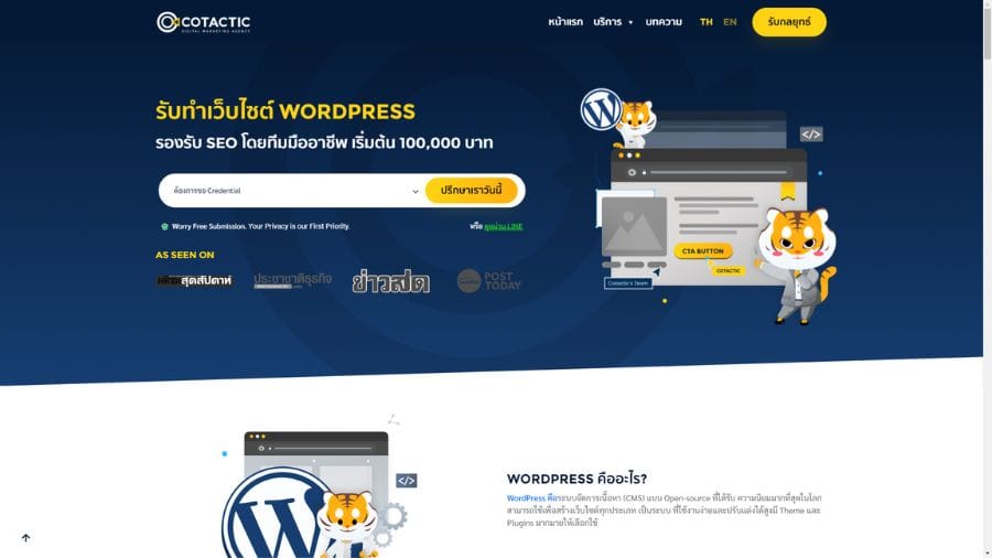 Cotactic Media WordPress