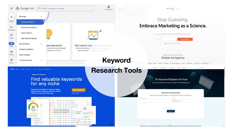 เครื่องมือวิจัยคีย์เวิร์ด (Keyword Research Tools)